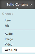 Blackboard Learn Web Link