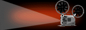 Animation of film projector