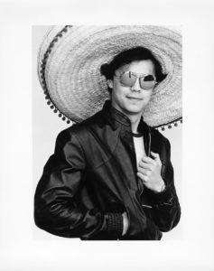 Stephen Bennett with Sombrero, ca. 1990