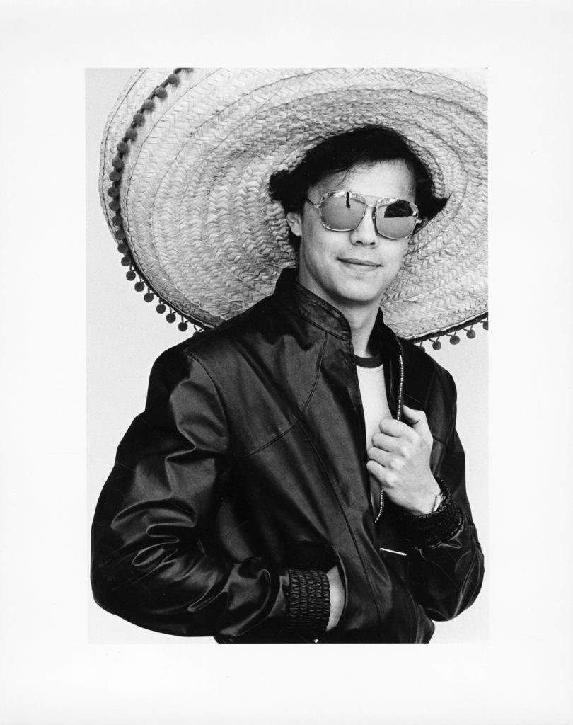 Stephen Bennett with Sombrero, ca. 1990