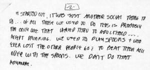 Satirical Rough Draft of Artichoke Article - Narrated by Joanne Gallaher and Transcribed by Sue Bennett Pg. 2, March 1987