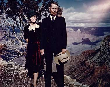[NAU.PH.96.3.15.16] Bert and Rosa Lauzon on the Rim, circa 1950.