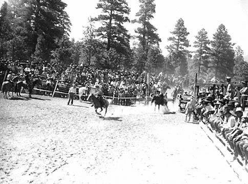 Image of Pow wow rodeo, 1942