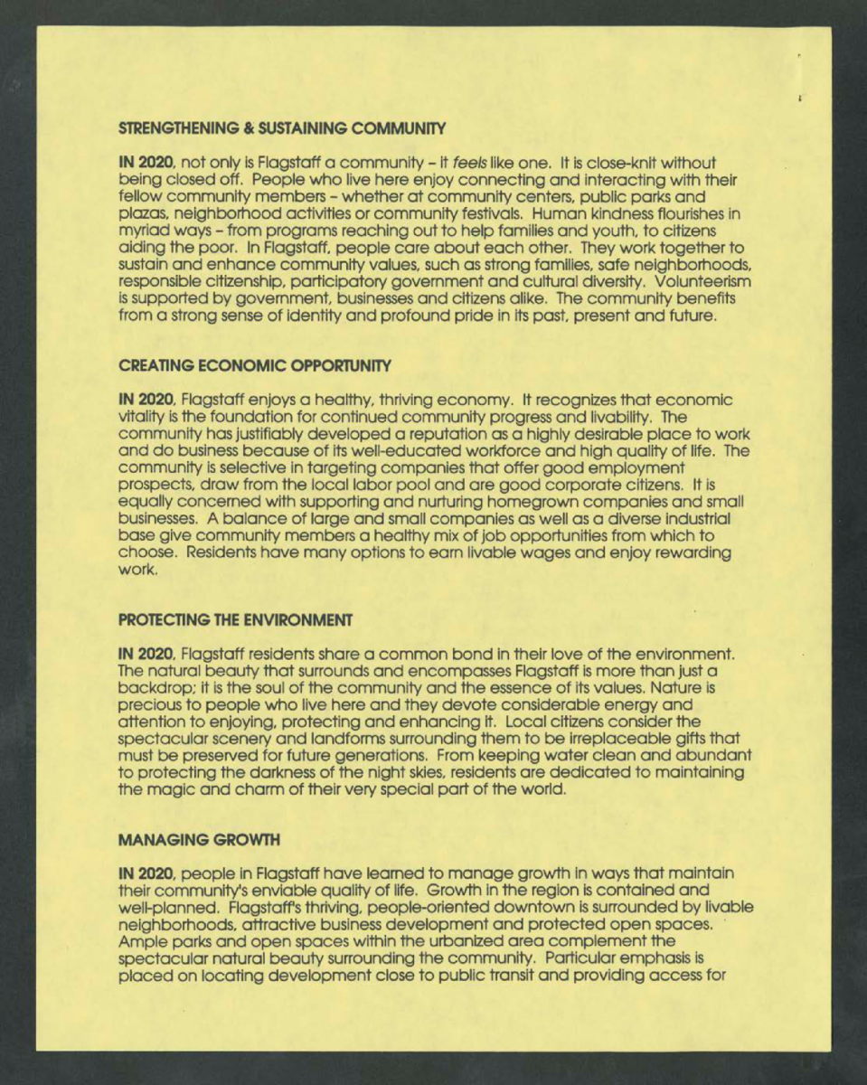 A Vision for Greater Flagstaff (page 2)